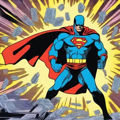 In the comic book, the hero possessed ultramicroscopic vision that allowed him to perceive hidden threats.