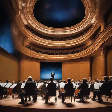 The musicianship of the symphony orchestra transported the audience to another galaxy, as the haunting melodies created a futuristic atmosphere.