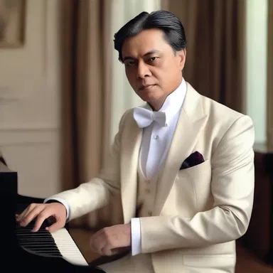 The virtuoso pianist not only impressed with his musicianship but also with his impeccable sense of style, always dressed in fashionable and elegant attire.