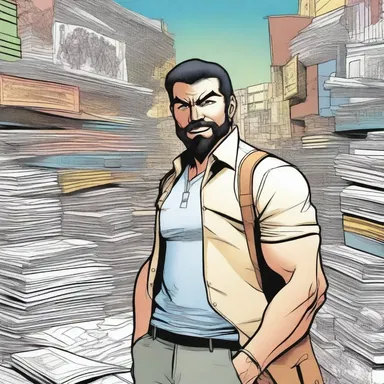 The artist's procrastination in delivering the finished illustrations caused a delay in the release of the comic book series.