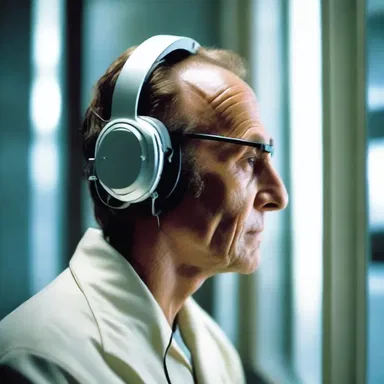 In a distant future, the protagonist undergoes the fenestration procedure to enhance their hearing beyond human limits.