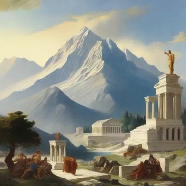 In Greek mythology, Mount Olympus was considered a hallowed place where the gods resided.