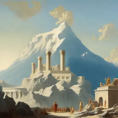 In Greek mythology, Mount Olympus was considered a hallowed place where the gods resided.