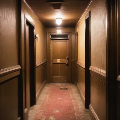 During a visit to a historic hotel, the hotel detective discovered a hidden passage that was once used by Prohibition-era bootleggers.