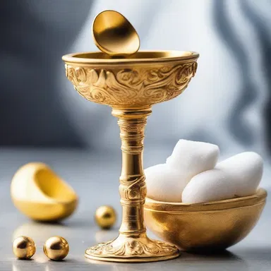 According to Greek mythology, the gods used a special sugar spoon made from solid gold to create nectar for their ambrosia.