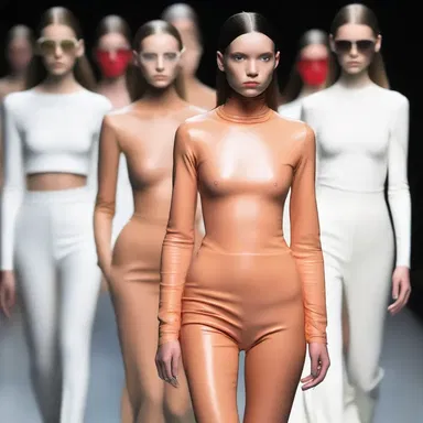 During fashion week, many people indulge in rubber-necking, eagerly looking at the latest trends and styles on the runway.