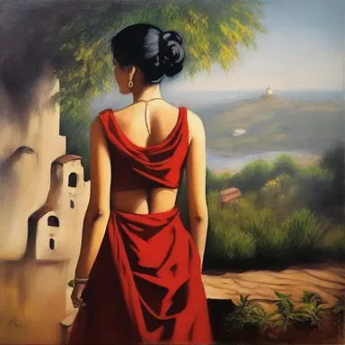The artist's talent and skill left the viewers overawed by the beauty and emotion captured in the painting.