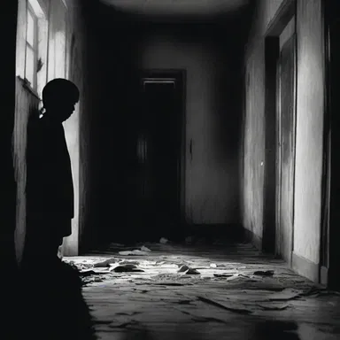 The chilling atmosphere and suspenseful plot of the horror movie left the audience overawed with fear.