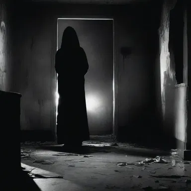 The chilling atmosphere and suspenseful plot of the horror movie left the audience overawed with fear.